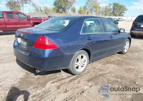 2007 Honda Accord 2.4 Se from USA, damaged, VIN 1HGCM56337A079525